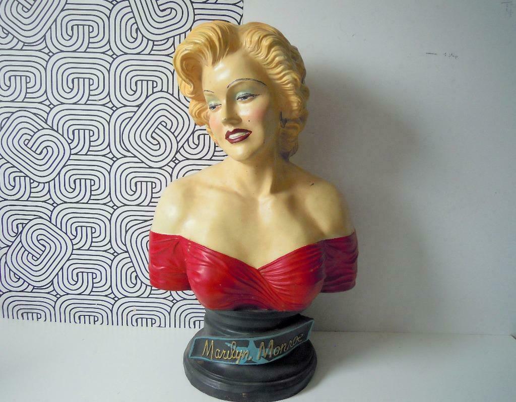 Buste Marilyn Monroe. 62 cm Très rare. #lintrouvablepertuis
