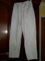 Pantalon Lee jeans + veste assortie sans manches - taille 38, Lee, Comme neuf, Enlèvement ou Envoi, Blanc