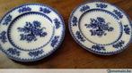 paire d'assiettes anciennes - années 1850