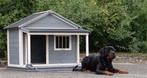 Niche XXL abri chien niche GEANTE niche avec terrasse, Dieren en Toebehoren, Verzenden, Nieuw