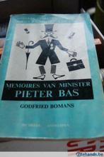 Memoires van Minister Pieter Bas - Godfried Bomans, Boeken, Gelezen, Ophalen of Verzenden, Nederland, Godfried Bomans