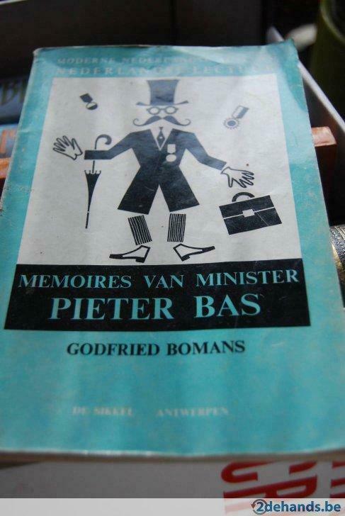 Memoires van Minister Pieter Bas - Godfried Bomans, Boeken, Literatuur, Gelezen, Nederland, Ophalen of Verzenden