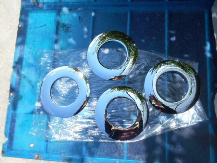 Bagues chromées pour roues pour Maserati Ghibli série 1, Autos : Pièces & Accessoires, Carrosserie & Tôlerie, Maserati, Neuf, Enlèvement