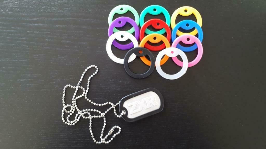 PROMO -50% - Dogtag naamplaatje moto Kawasaki ZXR, Ophalen of Verzenden, Nieuw