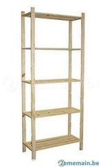 Étagère Rangement en Bois, Maison & Meubles, Enlèvement ou Envoi, Utilisé