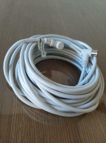 Coax kabel 10 meter wit (nieuw) 