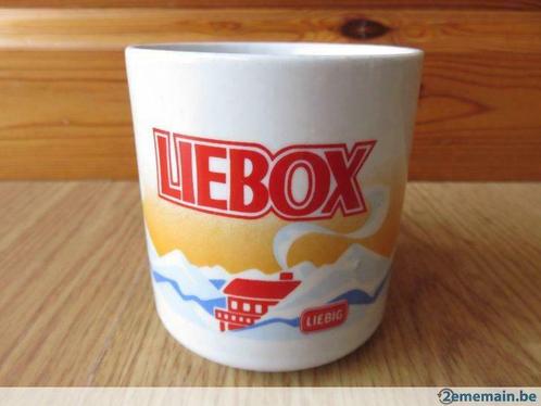 superbe tasse mug liebig liebox en faïence, Maison & Meubles, Cuisine | Vaisselle, Utilisé, Tasse(s) et/ou soucoupe(s)