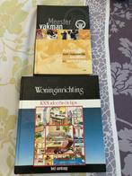 2 leuke boeken Woninginrichting 1001 ideeën en tips., Comme neuf, Enlèvement