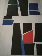Abstracte kunst Delahaut Bogart Cortier Leblanc Rets Plomteu, Ophalen of Verzenden, Zo goed als nieuw, Schilder- en Tekenkunst