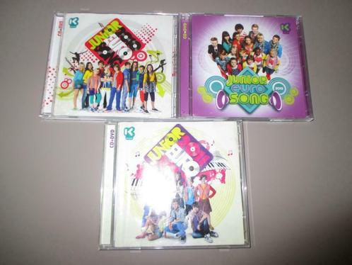 3 CD's van Junior Eurosong (plus DVD), Cd's en Dvd's, Cd's | Kinderen en Jeugd, Muziek, 6 tot 9 jaar, Vanaf 10 jaar, Ophalen of Verzenden