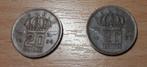 20 centimes belgië 1954 et 1960 TTB, Bronze type mineur, Timbres & Monnaies, Bronze, Enlèvement ou Envoi