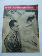 Fabiola en Boudewijn, huwelijk, in Het Weekblad, 20 dec 1960, Ophalen of Verzenden, Gebruikt, Tijdschrift of Boek