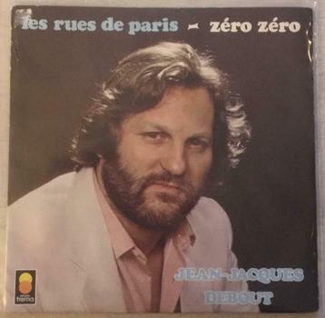 7" Jean-Jacques Debout - Zéro Zéro (TREMA 1979) VG+, Envoi, 7 pouces, Pop, Single
