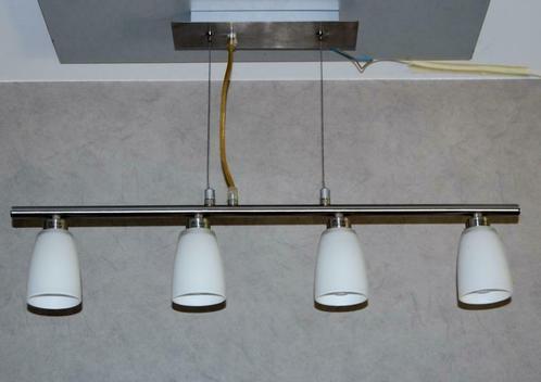 Luminaire LEDs suspension Briloner – A+, Maison & Meubles, Lampes | Suspensions, Neuf, 75 cm ou plus, Verre, Enlèvement ou Envoi