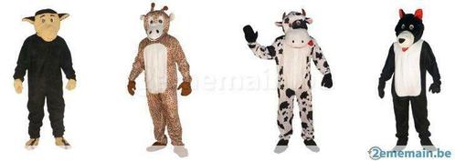 Costume Déguisement Mascotte Animal Adulte Loup, Kinderen en Baby's, Carnavalskleding en Verkleedspullen, Nieuw
