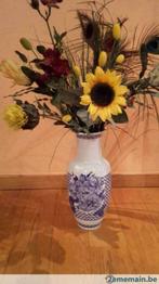 Beau vase bleu et blanc, Maison & Meubles, Accessoires pour la Maison | Vases, Bleu, Enlèvement, Utilisé