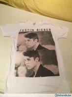 2 Justin Bieber T Shirts, maat XS/S, Vêtements | Femmes, T-shirts, Taille 36 (S), Enlèvement ou Envoi, Blanc, Neuf