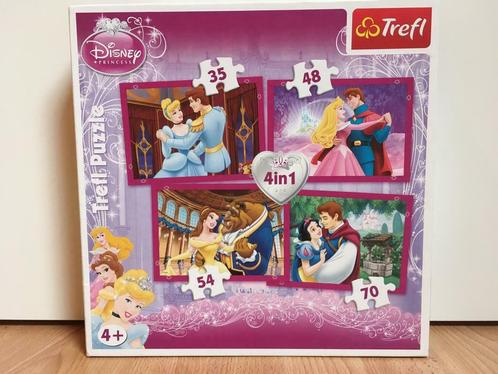 4 Puzzels “Disney Princess” 35+48+54+70 stuks (4+), Enfants & Bébés, Jouets | Puzzles pour enfants, Comme neuf, 4 à 6 ans, Enlèvement