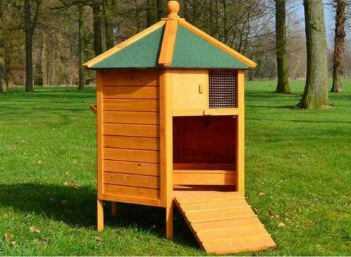 Poulailler XXL abri poule oie coq canard clapier lapin NEUF, Dieren en Toebehoren, Pluimvee | Toebehoren, Nieuw, Kippenhok of Kippenren