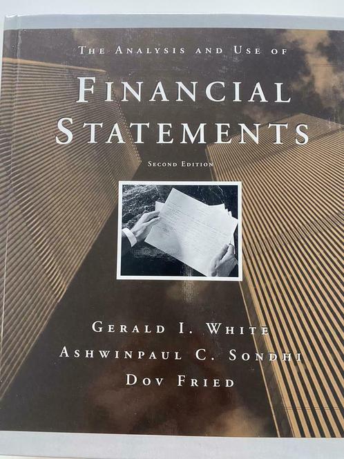 Financial statements, Livres, Économie, Management & Marketing, Comme neuf