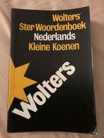 Wolters Nederlands ster woordenboek kleine Koenen., Boeken, Ophalen of Verzenden, Gelezen, Koenen of Wolters, Nederlands