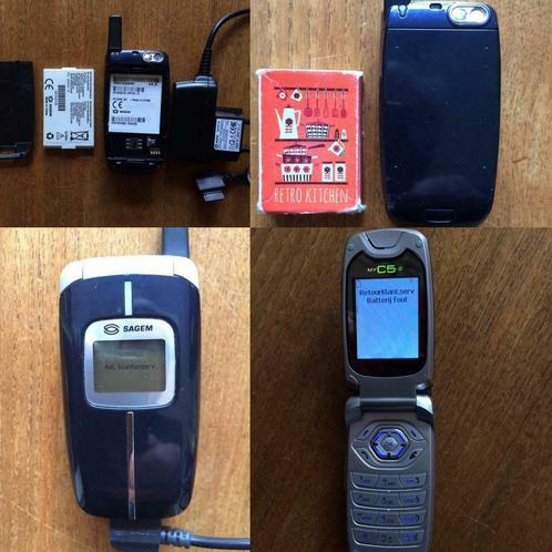 Sagem MyC5-2 Small Cell Phone Handy Cell Phone Bleu, Télécoms, Téléphonie mobile | Sagem, Utilisé, Sans abonnement, Sans simlock