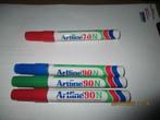 High permanente, dry erase, whiteboard markers., Hobby en Vrije tijd, Ophalen of Verzenden, Zo goed als nieuw, Overige typen