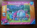 Puzzle Ravensburger Les trolls 100 pièces, Ophalen of Verzenden, Minder dan 500 stukjes, Zo goed als nieuw, Legpuzzel
