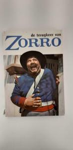 Vintage boek: de terugkeer van Zorro, Gelezen, Fictie, Ophalen of Verzenden