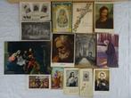 Collectie antieke religieuze kaarten en prentjes circa 1950, Antiek en Kunst, Ophalen of Verzenden