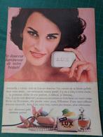 Antonella Lualdi - publicité papier "lux" 1964, Autres types, Utilisé, Enlèvement ou Envoi