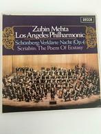 LP  Zubin Mehta Los Angeles Phil Schönberg Scriabin 1967, Cd's en Dvd's, Vinyl | Klassiek, Gebruikt, Modernisme tot heden, Ophalen of Verzenden