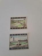 Postzegels. 1969. Scheldetunnel en Autoweg van Wallonië (151, Overig, Overig, Ophalen of Verzenden, Zonder stempel