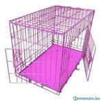 Cage chien lila (3 tailles) cage chat parc chien enclos XL, Envoi, Neuf