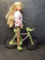 barbie met fiets, Utilisé, Enlèvement ou Envoi, Barbie