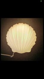 Opaline Glass Shell Wall Lamps/ Glashutte Limburg 1960, Enlèvement ou Envoi