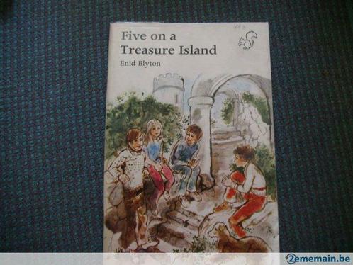 Book "Five on a Treasure Island". Enid BLYTON., Livres, Romans, Utilisé, Envoi