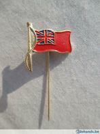 WW 2 vlag speld pin australie new zealand bevrijding belgie, Gebruikt, Speldje of Pin