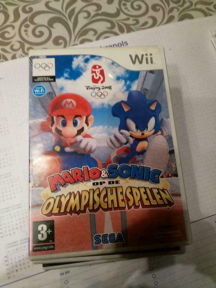 Mario & Sonic op de olympische spelen - ook voor Wii U, Games en Spelcomputers, Games | Nintendo Wii, Zo goed als nieuw, Ophalen of Verzenden