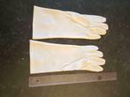 Vintage-lange gebroken witte handschoenen, Handschoenen, Gedragen, Vintage, Ophalen of Verzenden