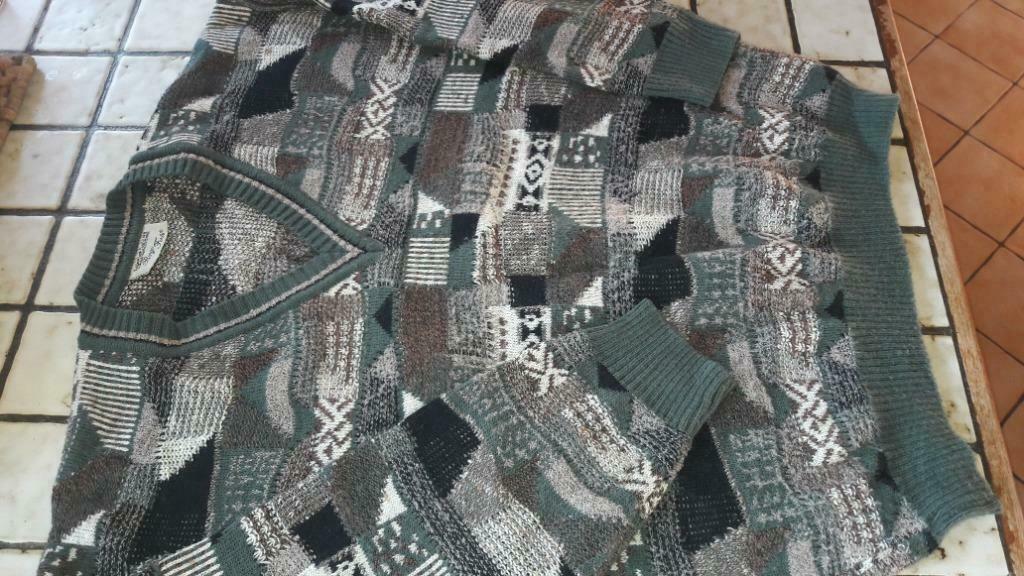 Pull pour homme - L, Ophalen, Zo goed als nieuw, Maat 52/54 (L), Groen