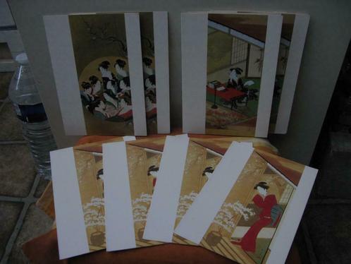 Cartons décor japonais pour carte postale, menu etc..., Divers, Noël, Neuf, Enlèvement ou Envoi
