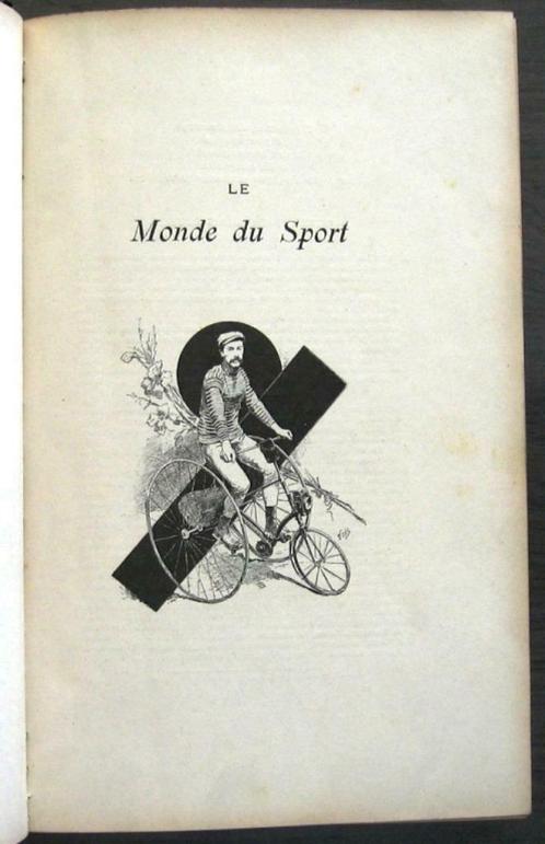 Le Monde du Sport HC Baron de Vaux - Boksen Schermen etc., Antiquités & Art, Antiquités | Livres & Manuscrits, Enlèvement ou Envoi