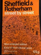 Sheffield & Rotherham Straat voor straat; 1974, Boeken, Atlassen en Landkaarten, Verenigd Koninkrijk, Overige typen, Ophalen of Verzenden