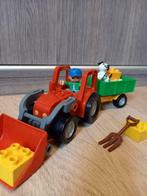 Duplo grote tractor, Complete set, Duplo, Ophalen of Verzenden, Zo goed als nieuw