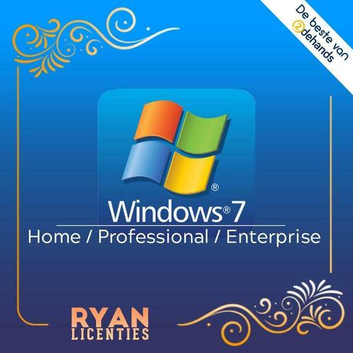 Windows 7 Famille / Professionnel / Entreprise + Licence d'o, Informatique & Logiciels, Systèmes d'exploitation, Neuf, Windows