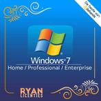 Windows 7 Home/Pro/Enterprise + Origineel Licentie, Computers en Software, Besturingssoftware, Nieuw, Verzenden, Windows