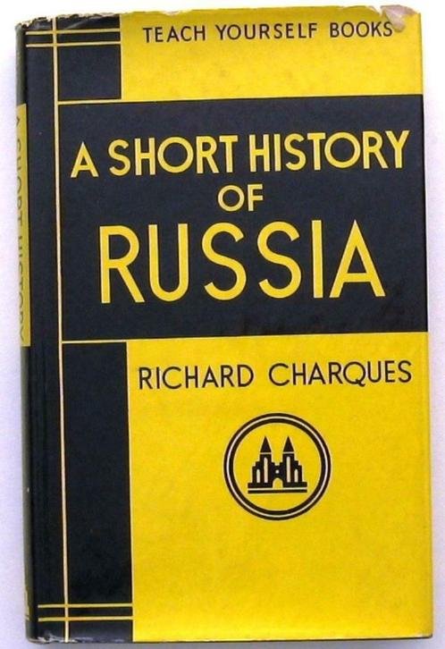 A Short History of Russia HC Charques - Rusland USSR, Boeken, Geschiedenis | Wereld, Gelezen, Europa, Ophalen of Verzenden