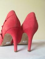 626B* MINT & BERRY - mooie roze suède pumps (37), Gedragen, Roze, Pumps, Verzenden