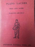 Plato: Laches, Text And Notes, Plaistowe And Mills, Livres, Philosophie, Autres sujets/thèmes, Utilisé, Enlèvement ou Envoi